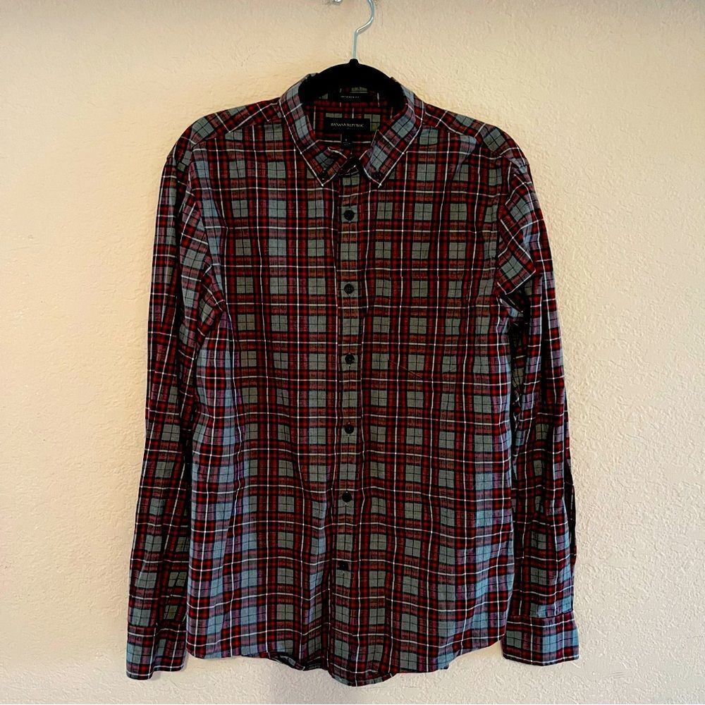 *30off3* NWOT Banana Republic Untucked fit​ - Picture 2 of 6